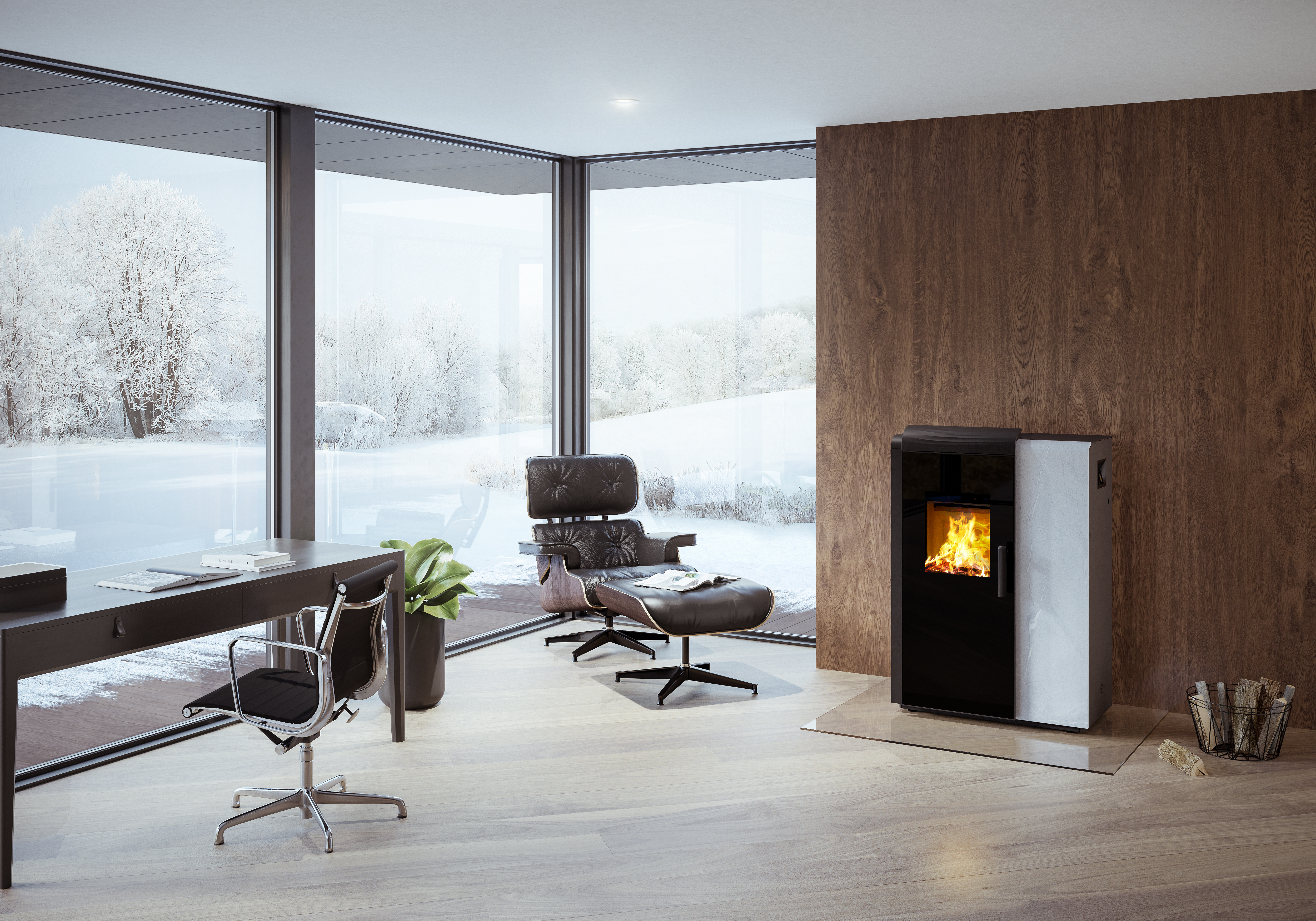RIKA combi stove ADUO