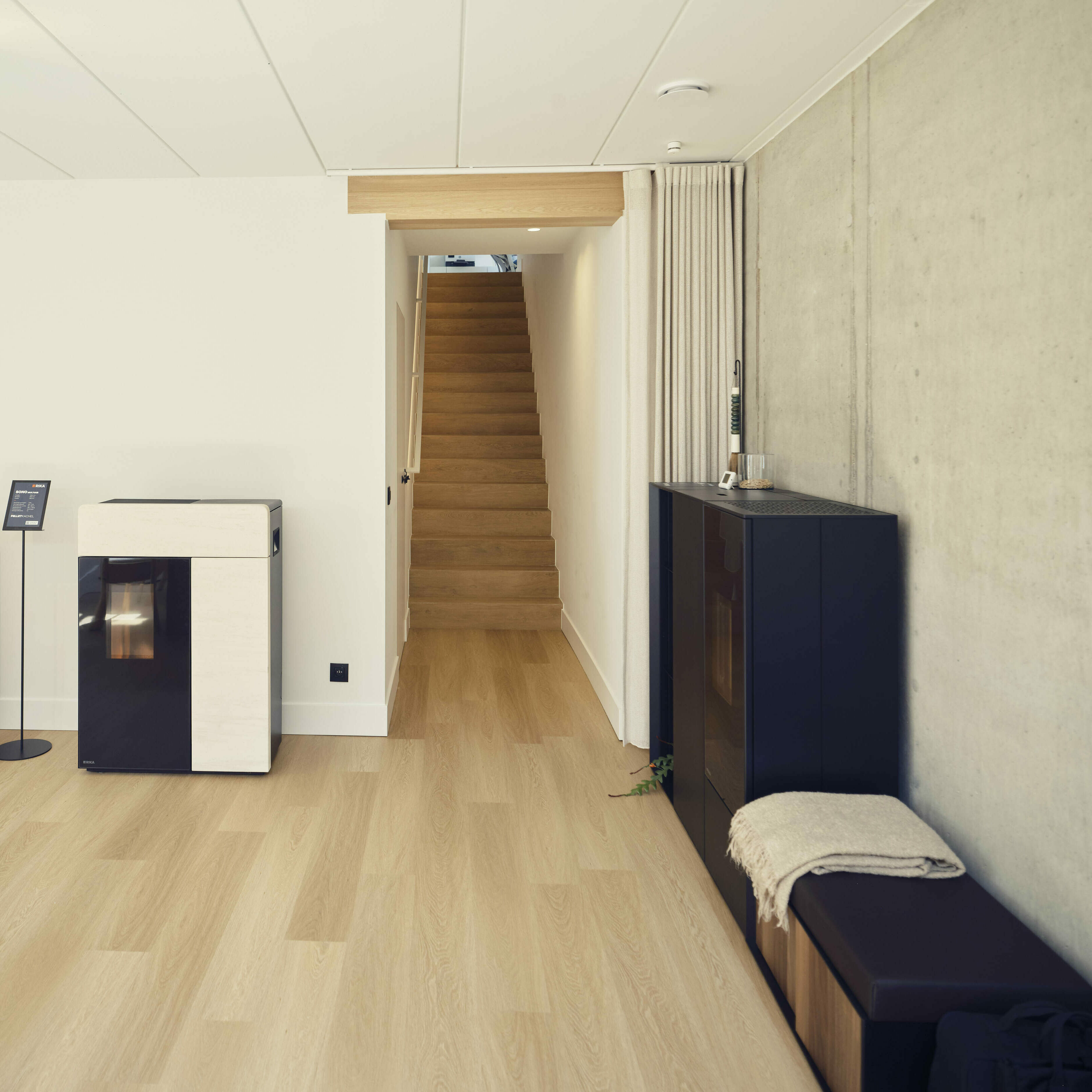 Toegang tot de RIKA showroom in de Kempen