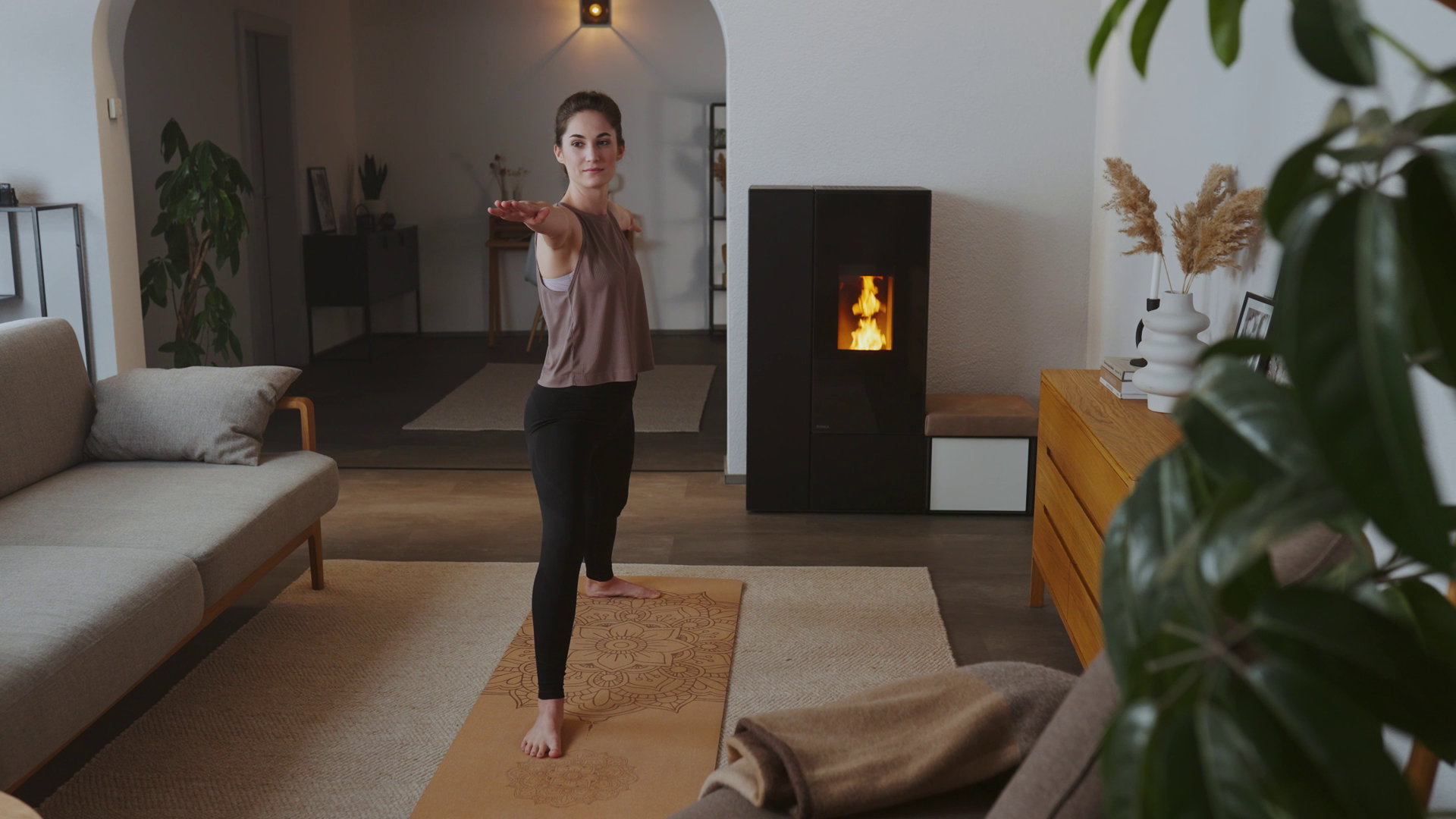Silent stove
